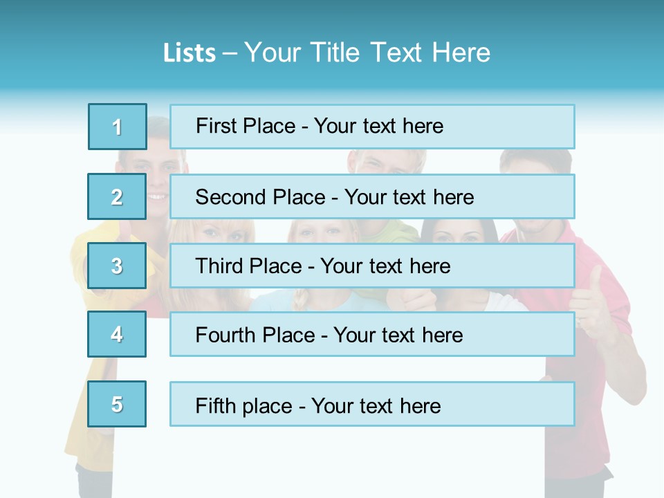 Point Empty Announcement PowerPoint Template