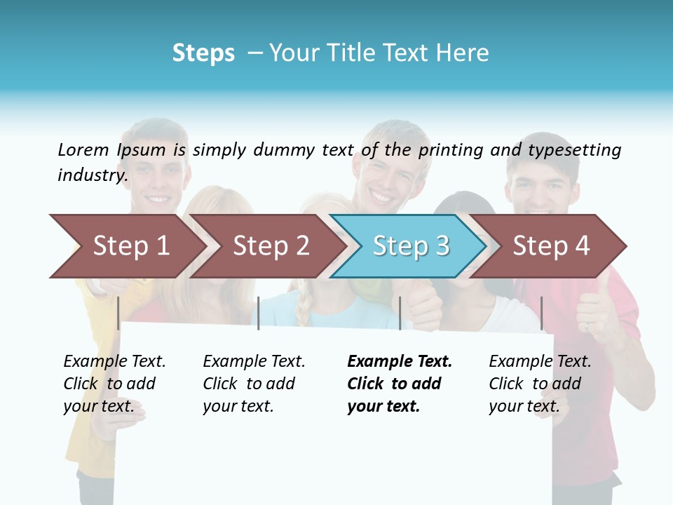 Point Empty Announcement PowerPoint Template