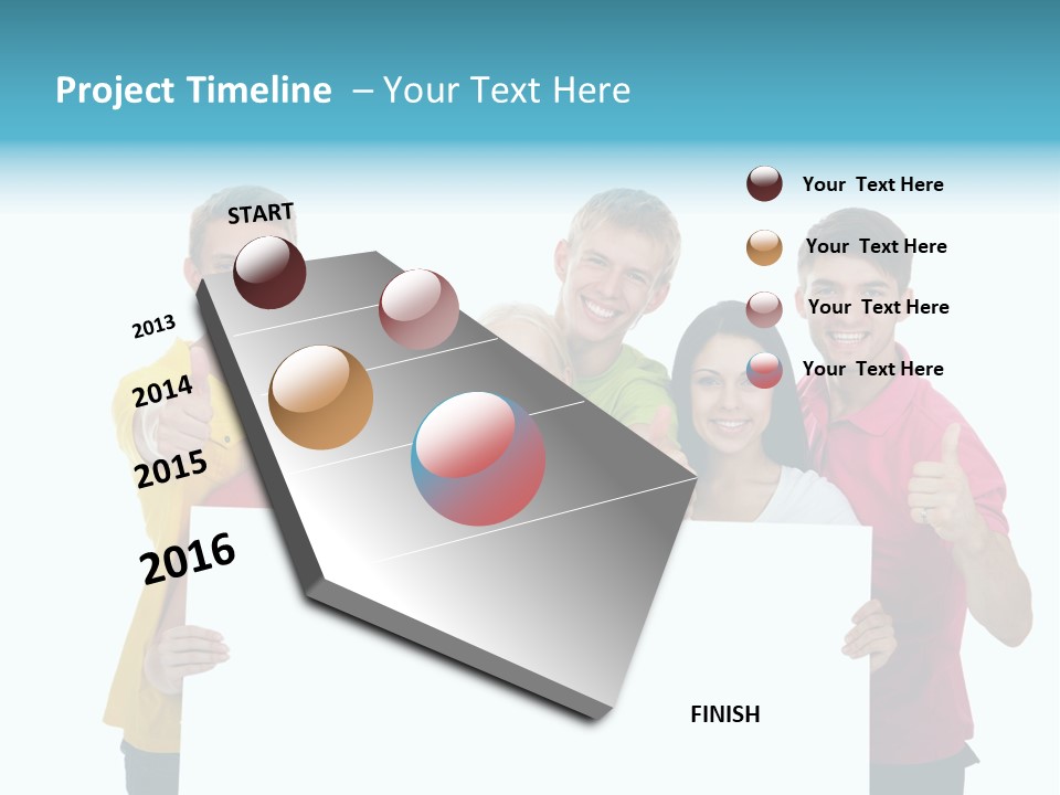 Point Empty Announcement PowerPoint Template