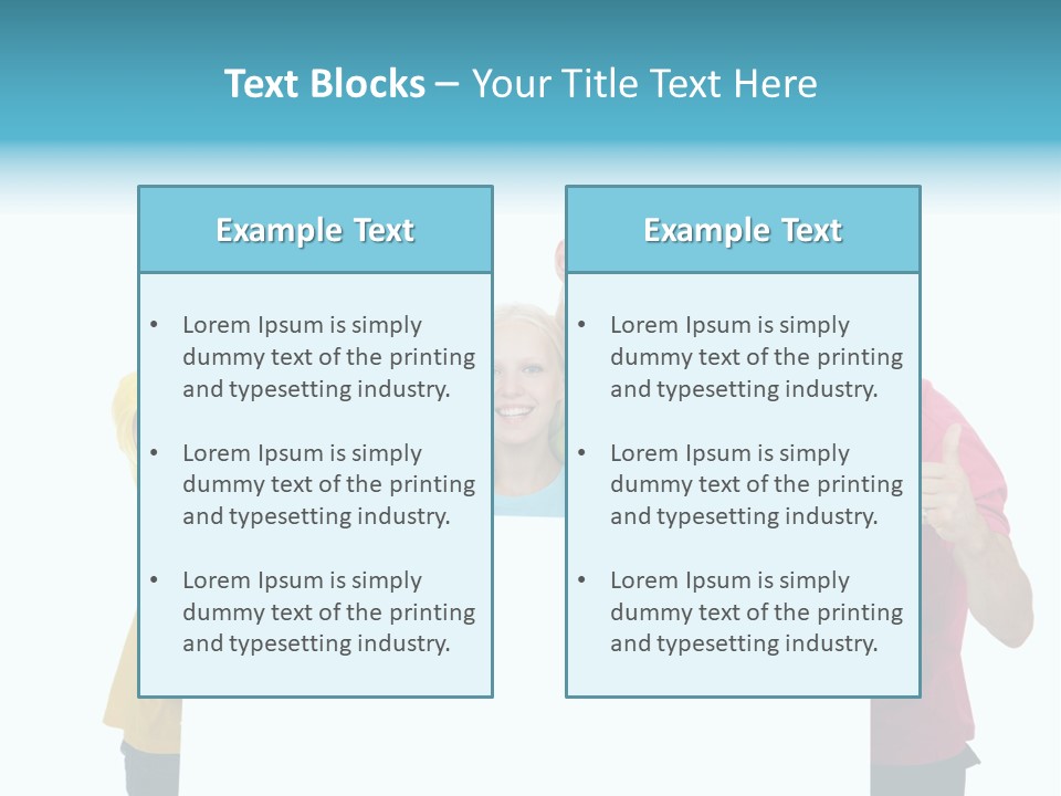 Point Empty Announcement PowerPoint Template