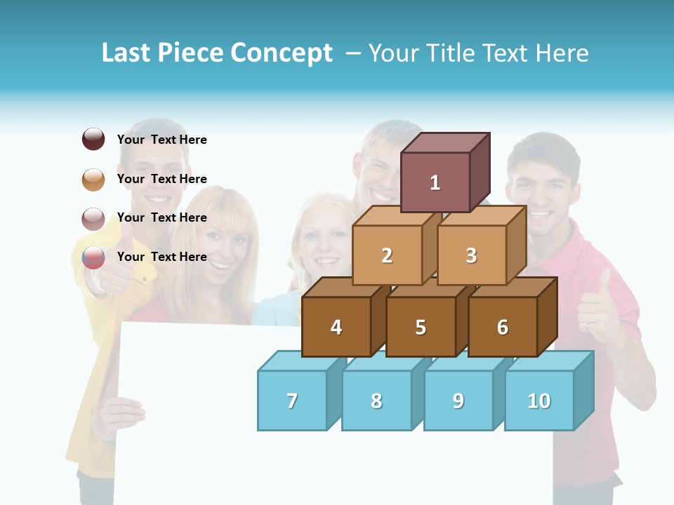 Point Empty Announcement PowerPoint Template