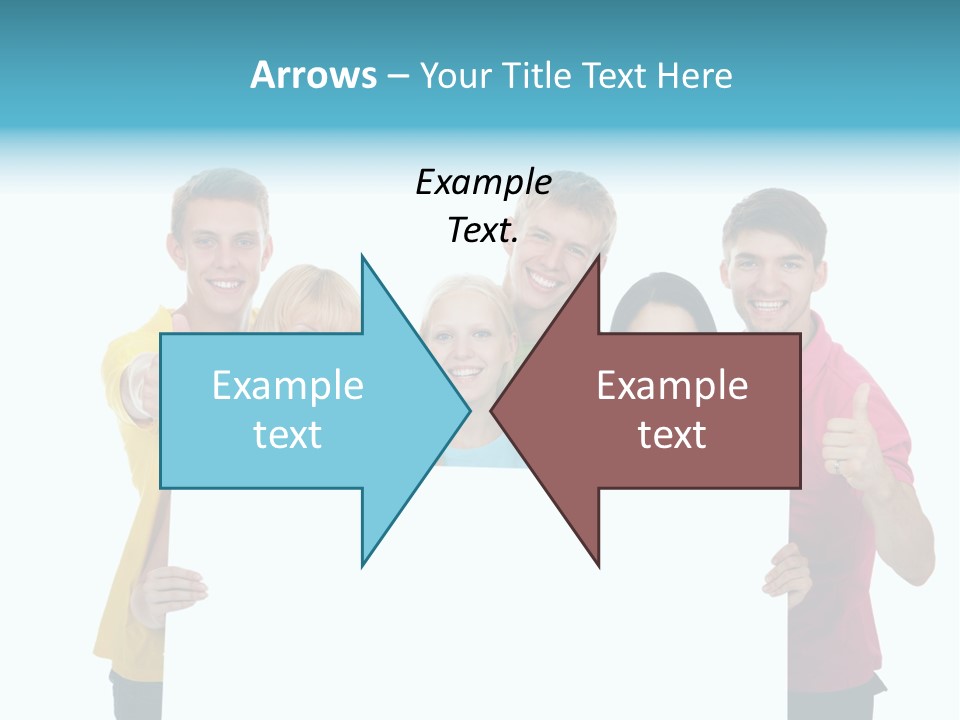 Point Empty Announcement PowerPoint Template