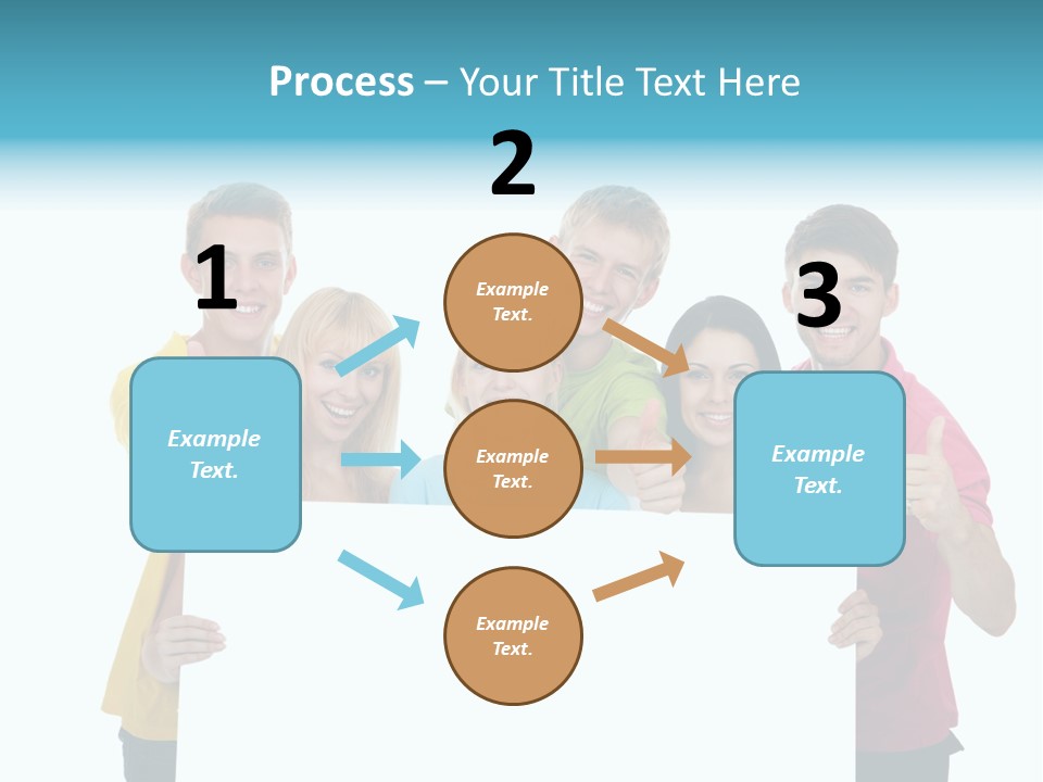 Point Empty Announcement PowerPoint Template