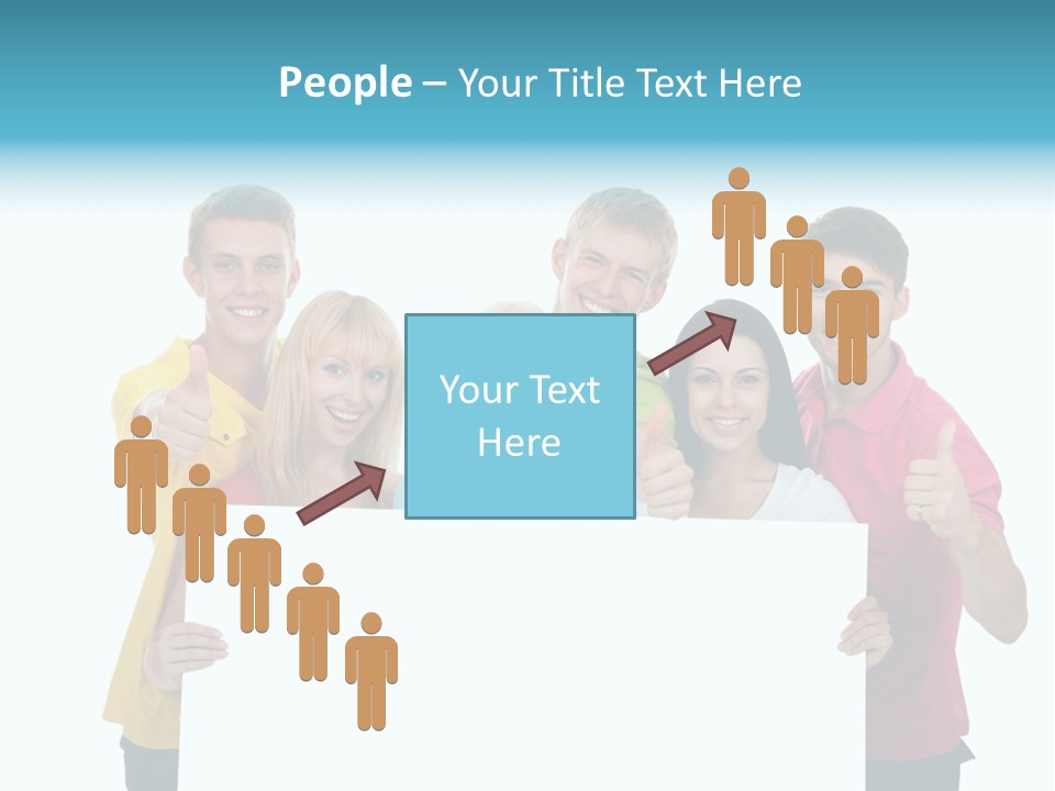 Point Empty Announcement PowerPoint Template