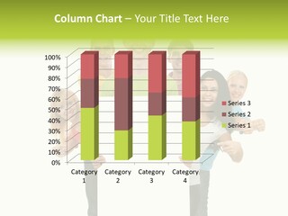 Finger Men Showing PowerPoint Template