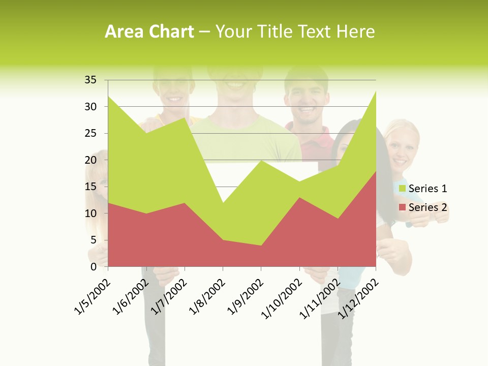 Finger Men Showing PowerPoint Template