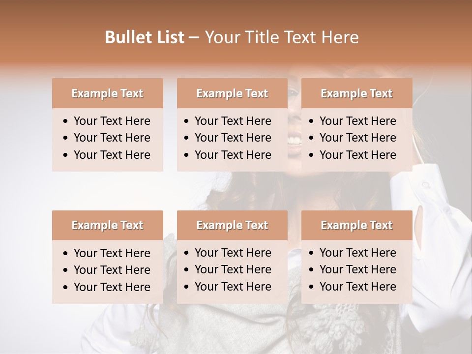 Lady Education Happy PowerPoint Template