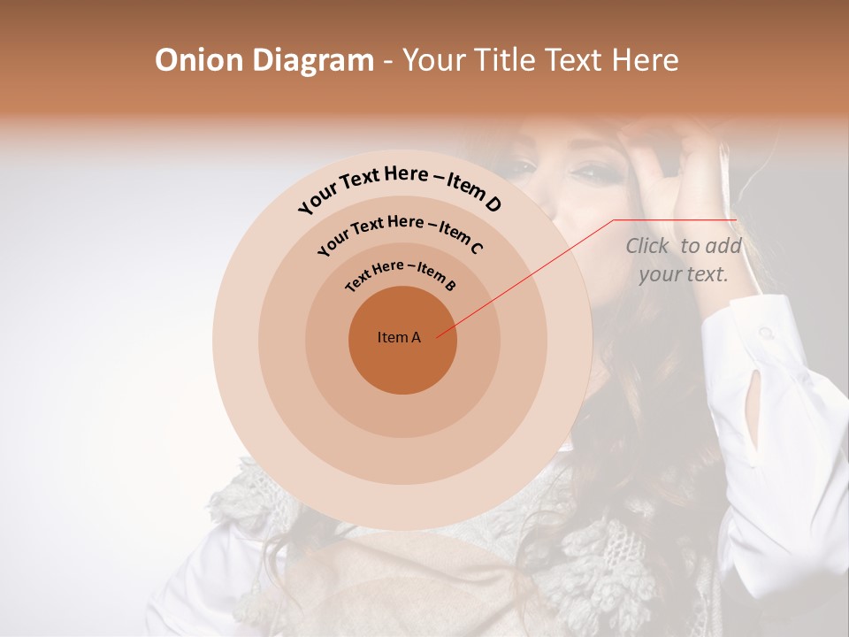 Lady Education Happy PowerPoint Template