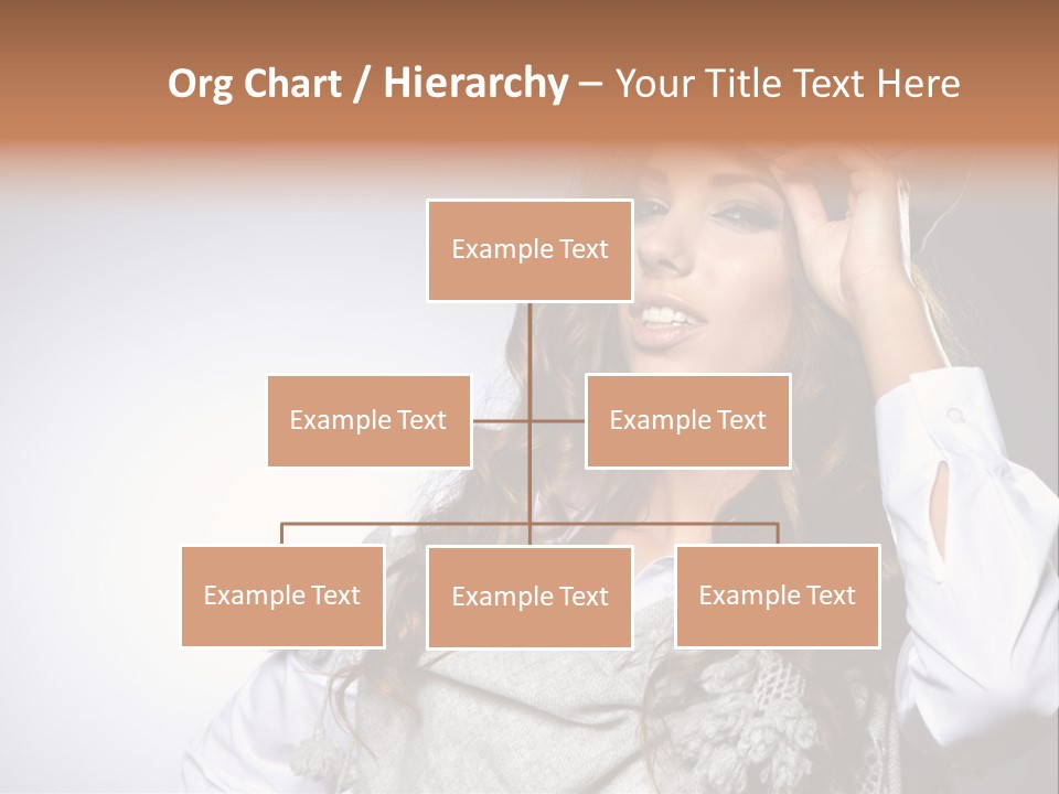 Lady Education Happy PowerPoint Template