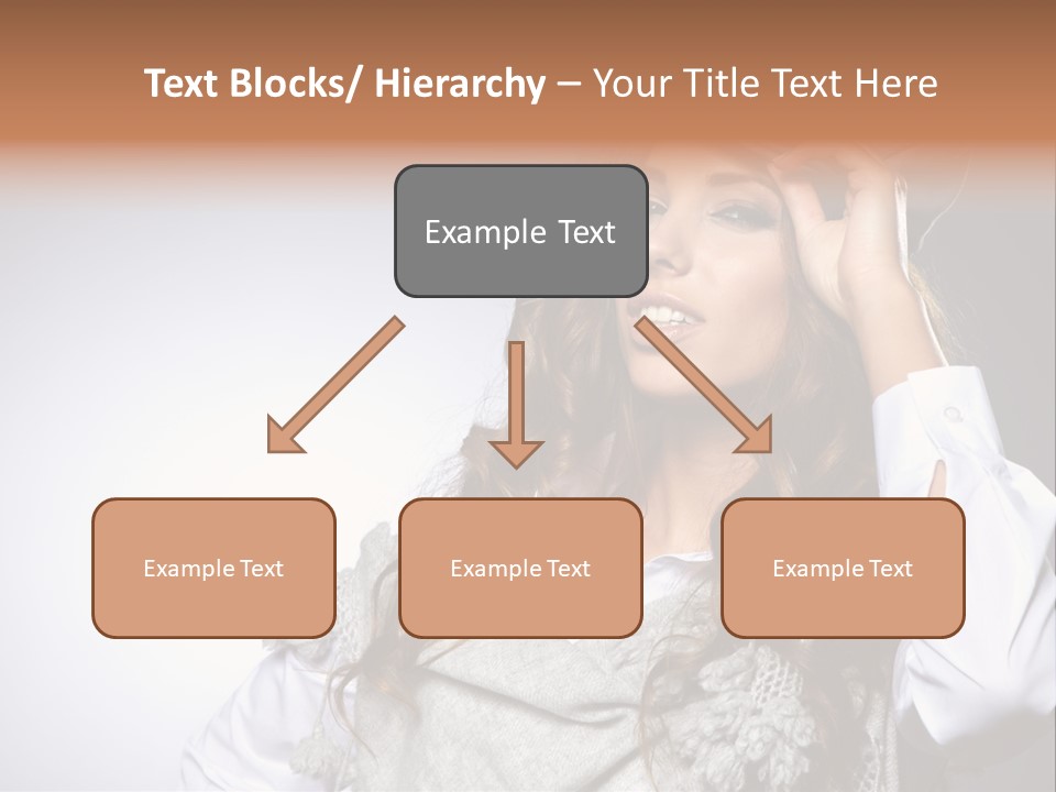 Lady Education Happy PowerPoint Template