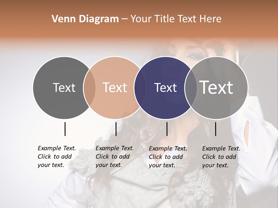 Lady Education Happy PowerPoint Template