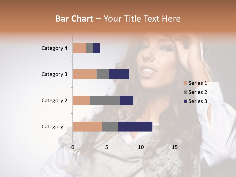 Lady Education Happy PowerPoint Template