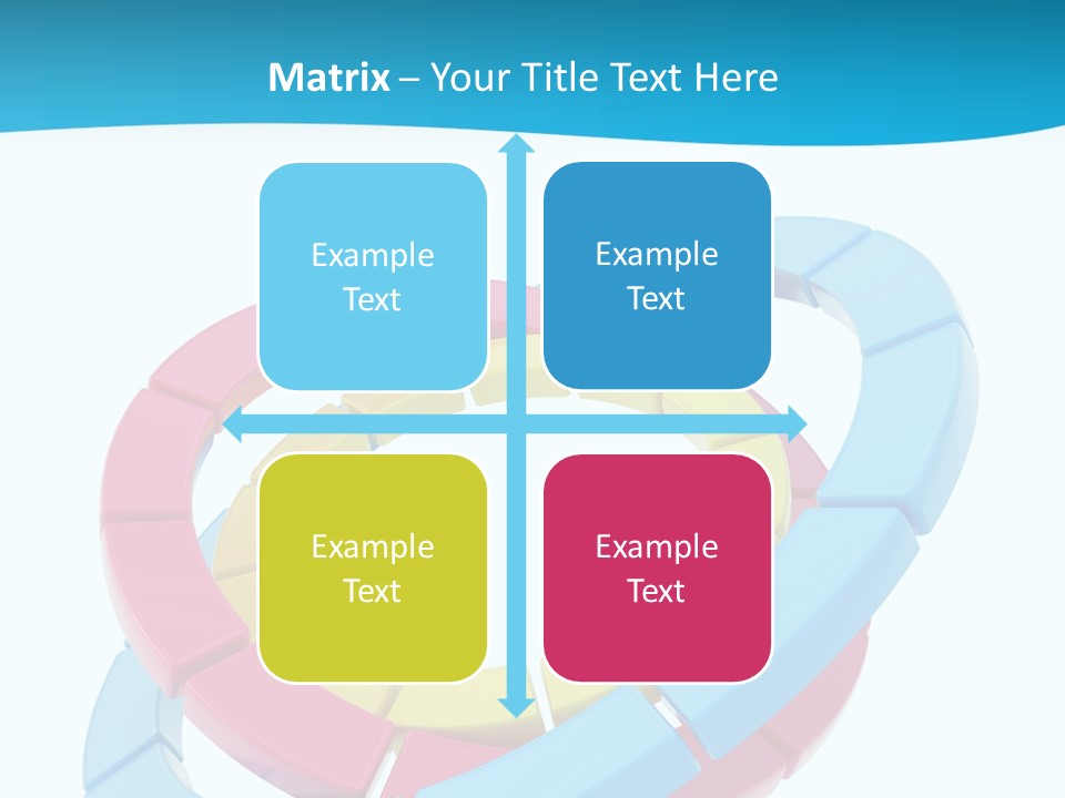 Plate Bright Element PowerPoint Template