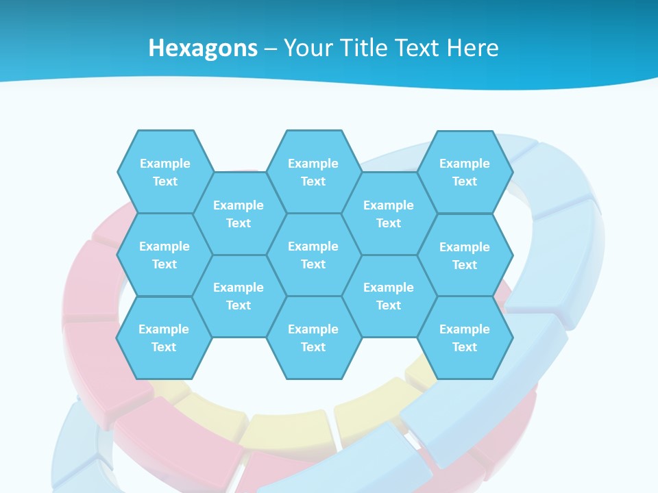 Plate Bright Element PowerPoint Template