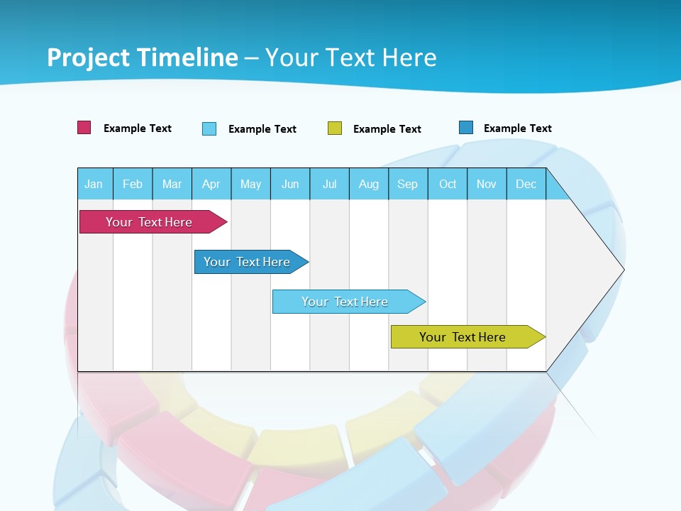 Plate Bright Element PowerPoint Template
