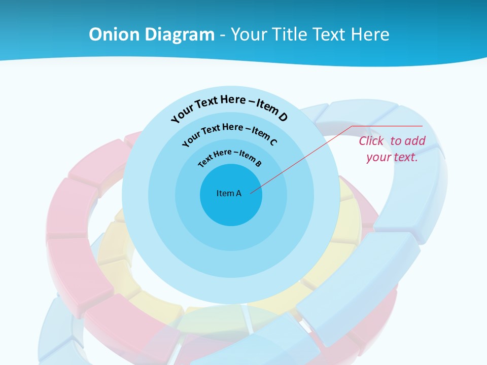Plate Bright Element PowerPoint Template