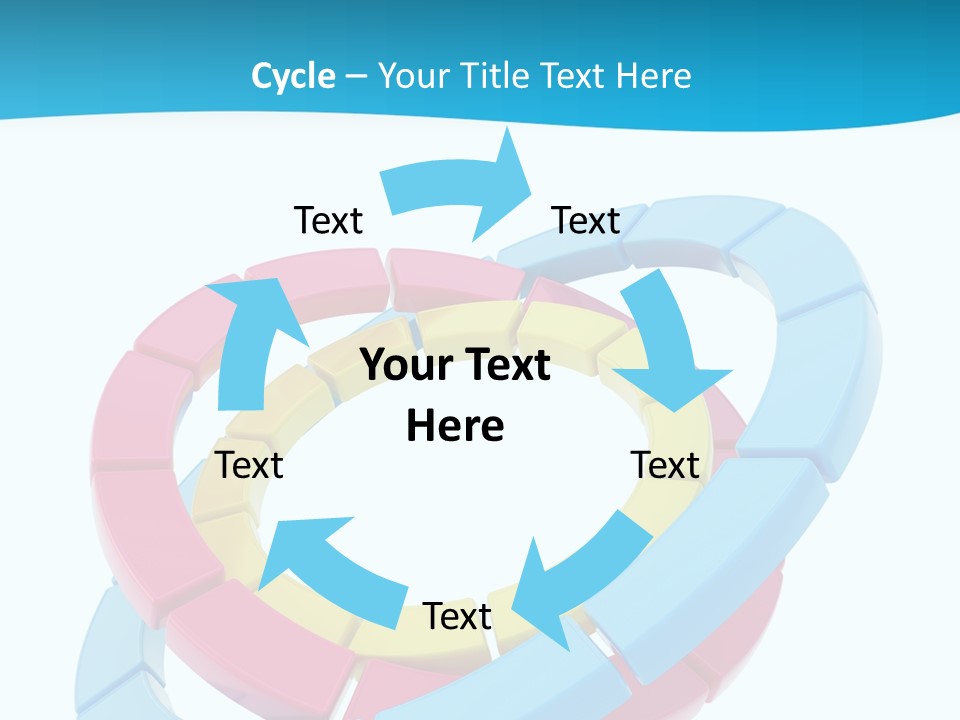 Plate Bright Element PowerPoint Template