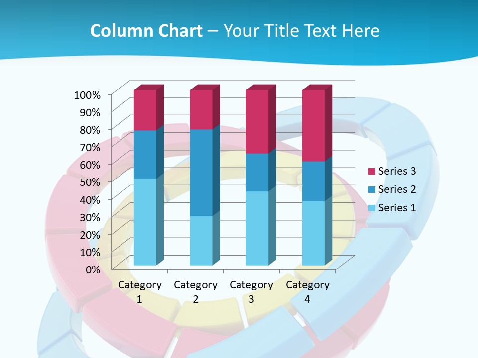 Plate Bright Element PowerPoint Template