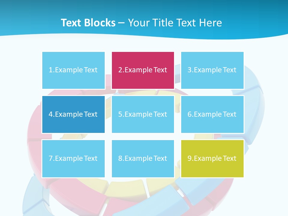 Plate Bright Element PowerPoint Template