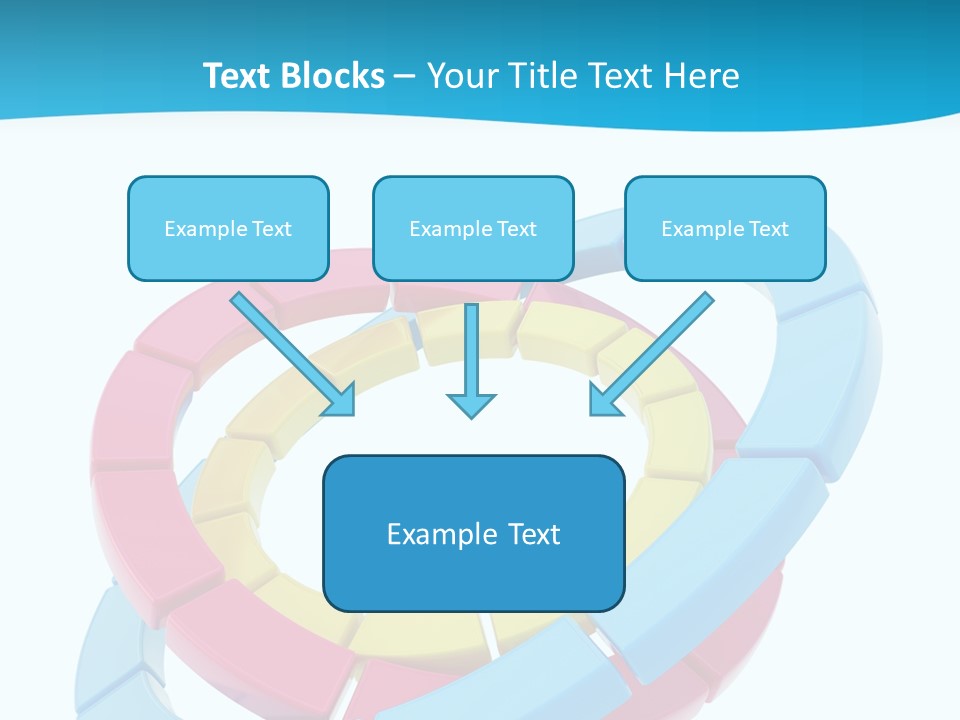 Plate Bright Element PowerPoint Template