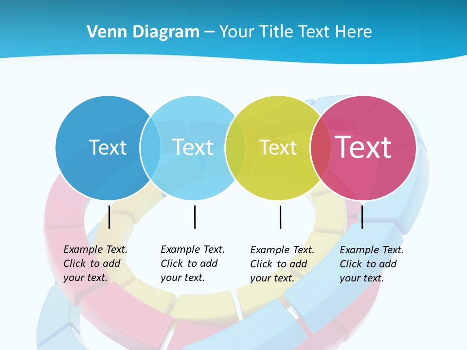 Plate Bright Element PowerPoint Template