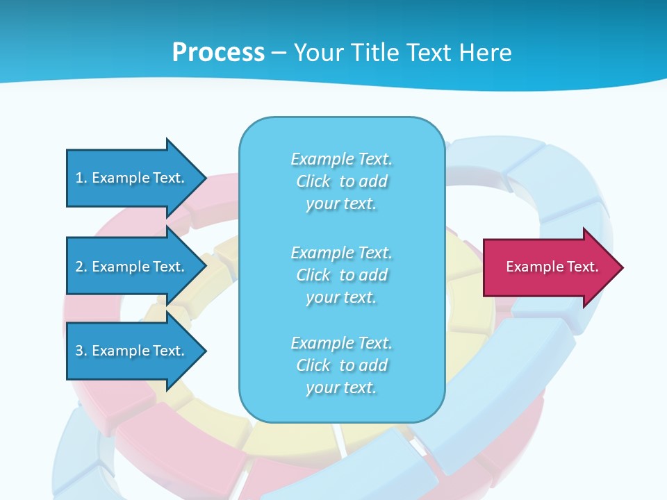 Plate Bright Element PowerPoint Template