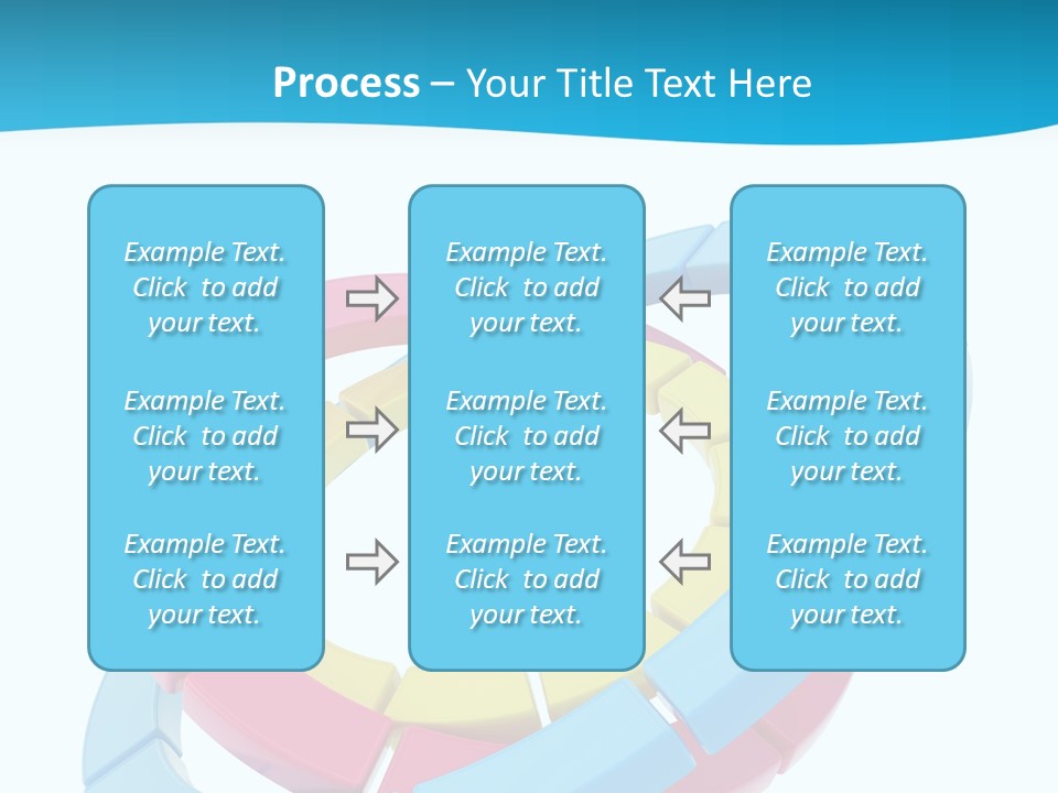 Plate Bright Element PowerPoint Template