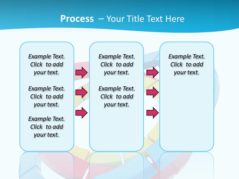Plate Bright Element PowerPoint Template