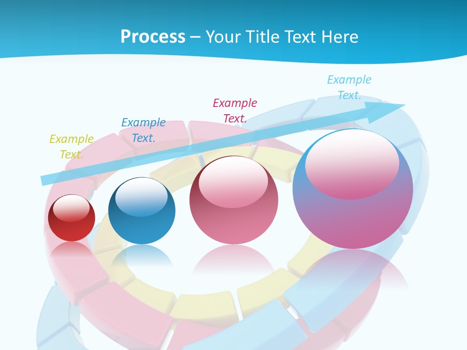 Plate Bright Element PowerPoint Template