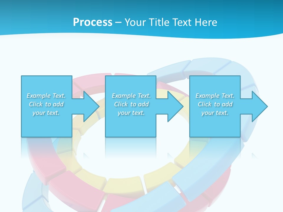 Plate Bright Element PowerPoint Template