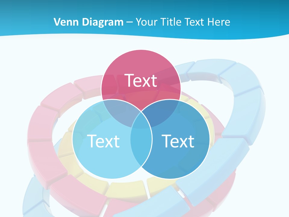 Plate Bright Element PowerPoint Template