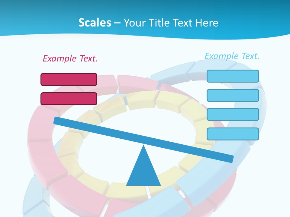 Plate Bright Element PowerPoint Template