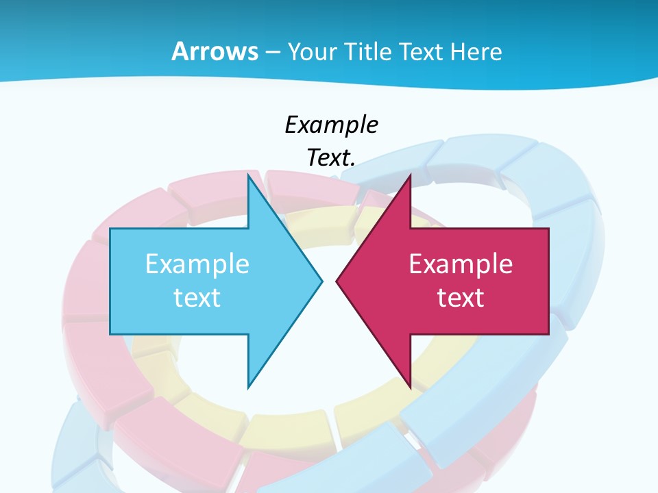Plate Bright Element PowerPoint Template