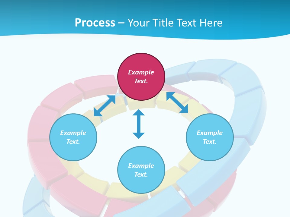 Plate Bright Element PowerPoint Template