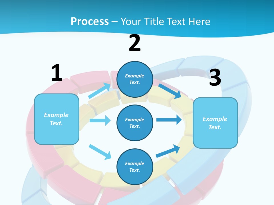 Plate Bright Element PowerPoint Template