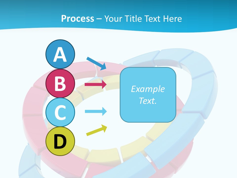 Plate Bright Element PowerPoint Template