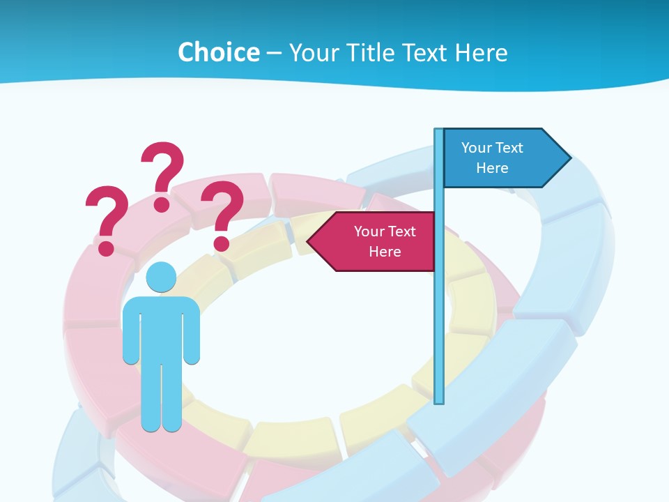 Plate Bright Element PowerPoint Template