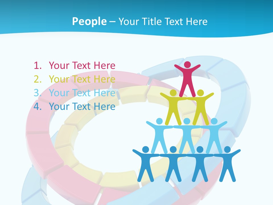 Plate Bright Element PowerPoint Template