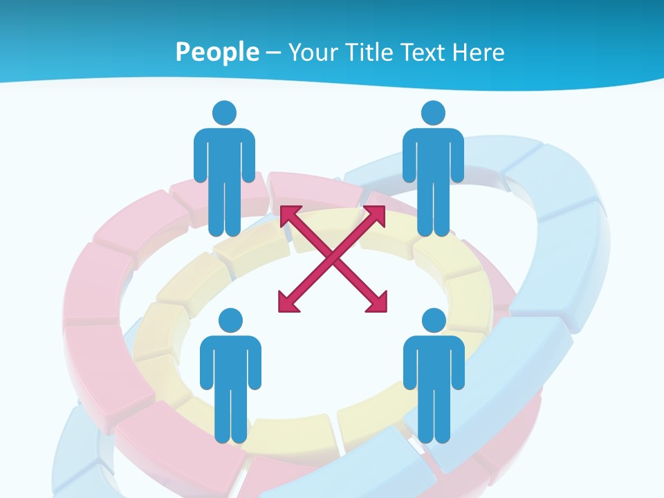 Plate Bright Element PowerPoint Template