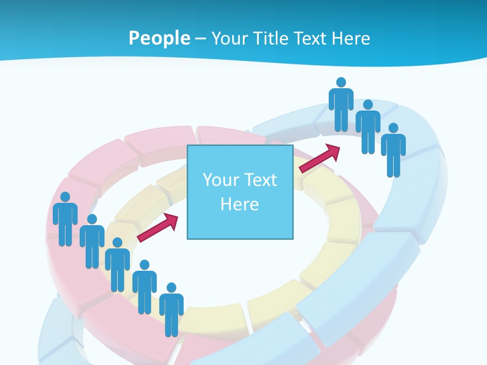 Plate Bright Element PowerPoint Template