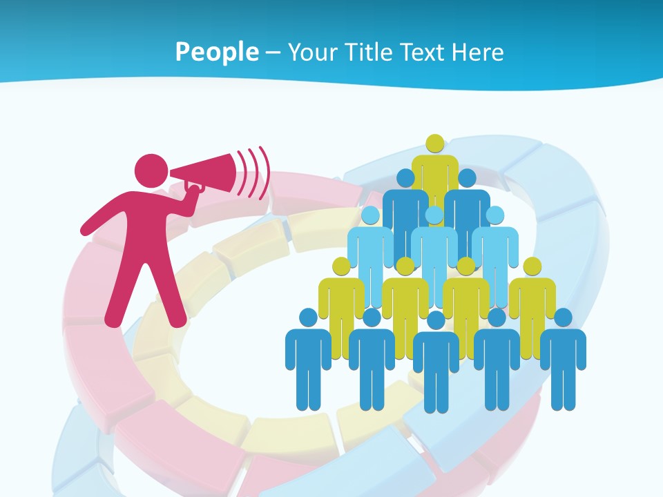 Plate Bright Element PowerPoint Template