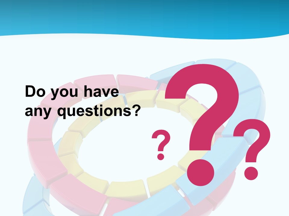 Plate Bright Element PowerPoint Template