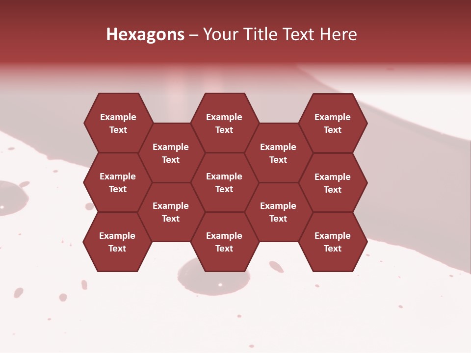 Murder Cut Puddle PowerPoint Template