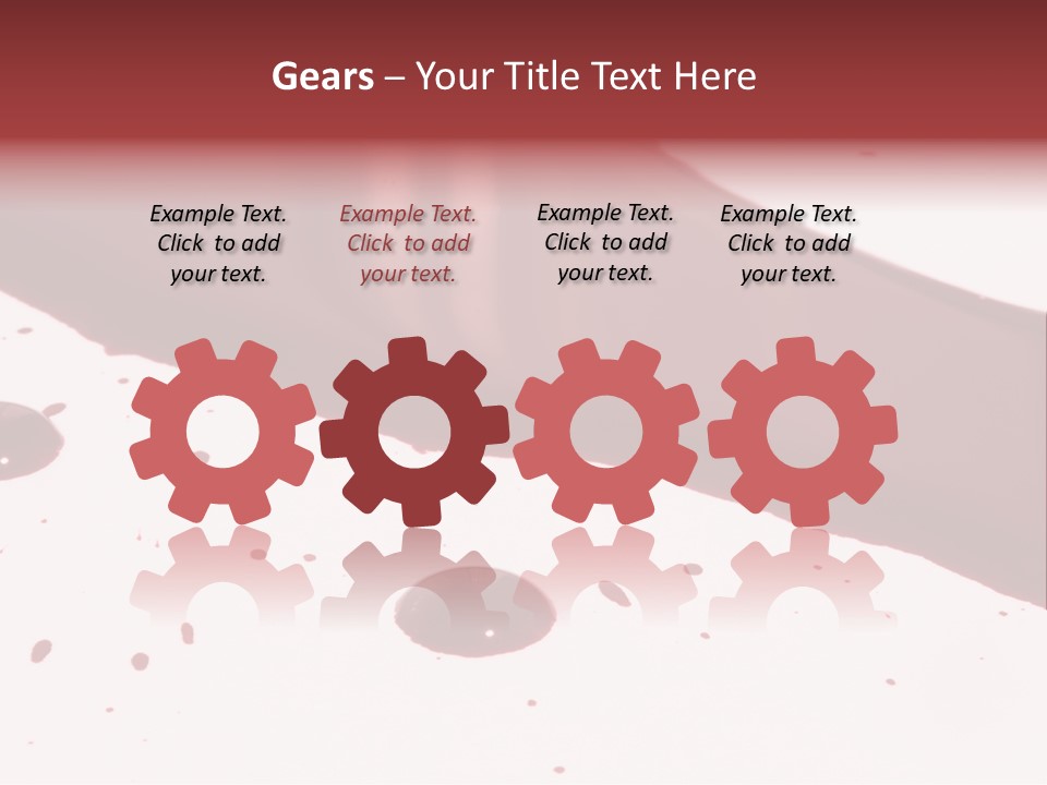 Murder Cut Puddle PowerPoint Template