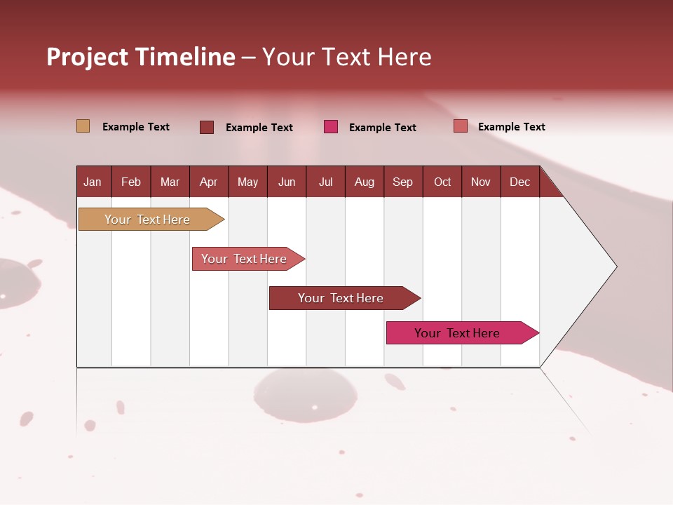 Murder Cut Puddle PowerPoint Template