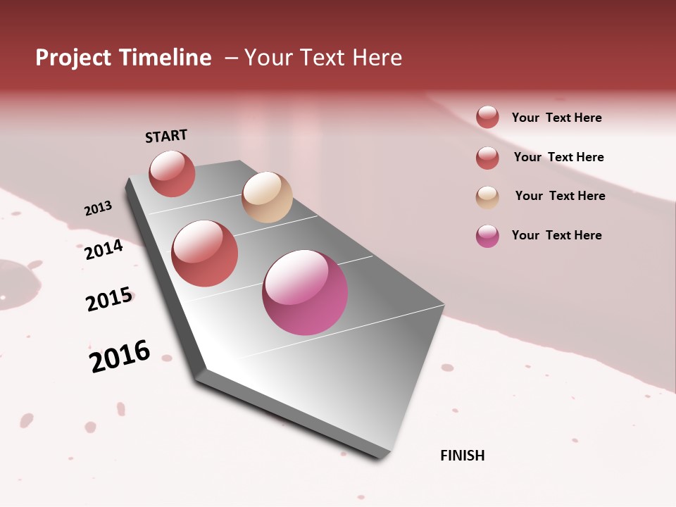 Murder Cut Puddle PowerPoint Template