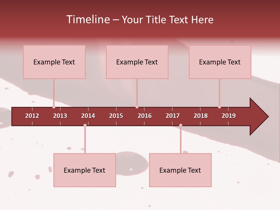 Murder Cut Puddle PowerPoint Template