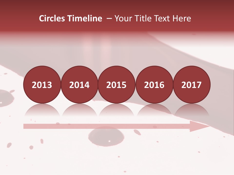 Murder Cut Puddle PowerPoint Template