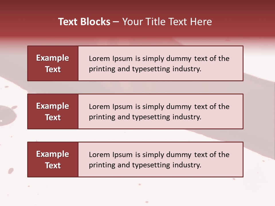 Murder Cut Puddle PowerPoint Template