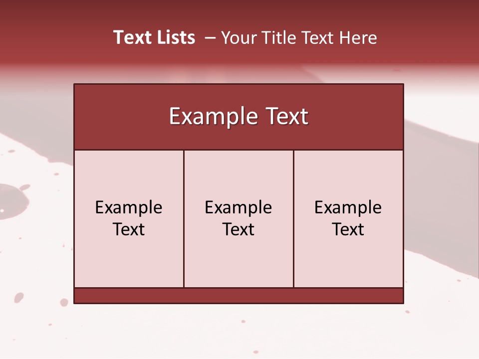 Murder Cut Puddle PowerPoint Template